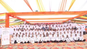 The prestigious White Coat Ceremony for the new MBBS Batch of 2024 was held at Adesh Medical College, Mohri, Ambala