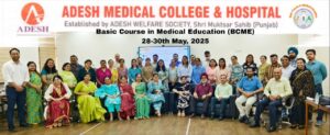 Basic course in medical education unit 28-30 May 2025