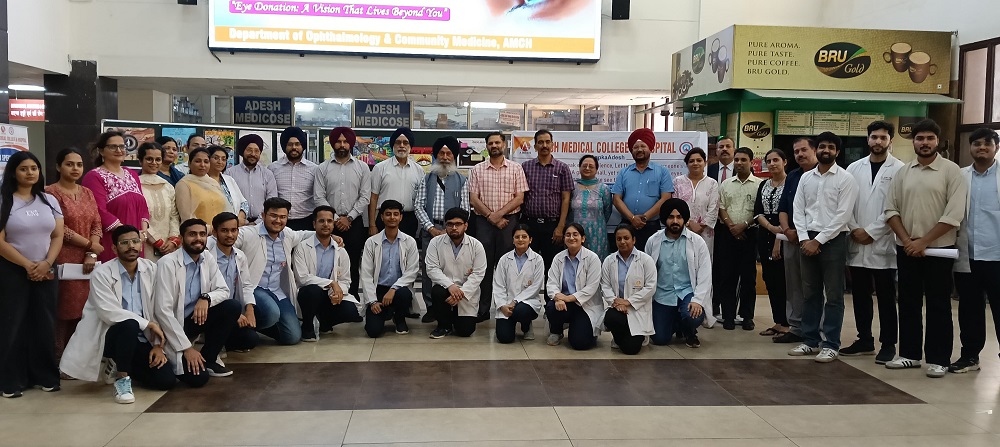 World Eye Donation Day 2025 Observed at Adesh Medical College