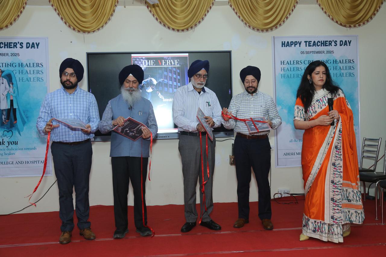 Launch of The Verve – 2nd EditionWeaving Memories & Milestones – Adesh Magazine 2025