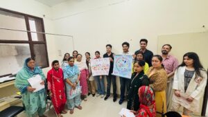 National Nutrition Week (1st – 7th September 2025) was celebrated at Adesh Medical College and Hospital by the Department of Community Medicine.
