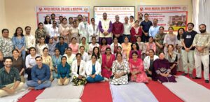 Siddharth Dhyan Yoga Workshop Concludes at AMCH