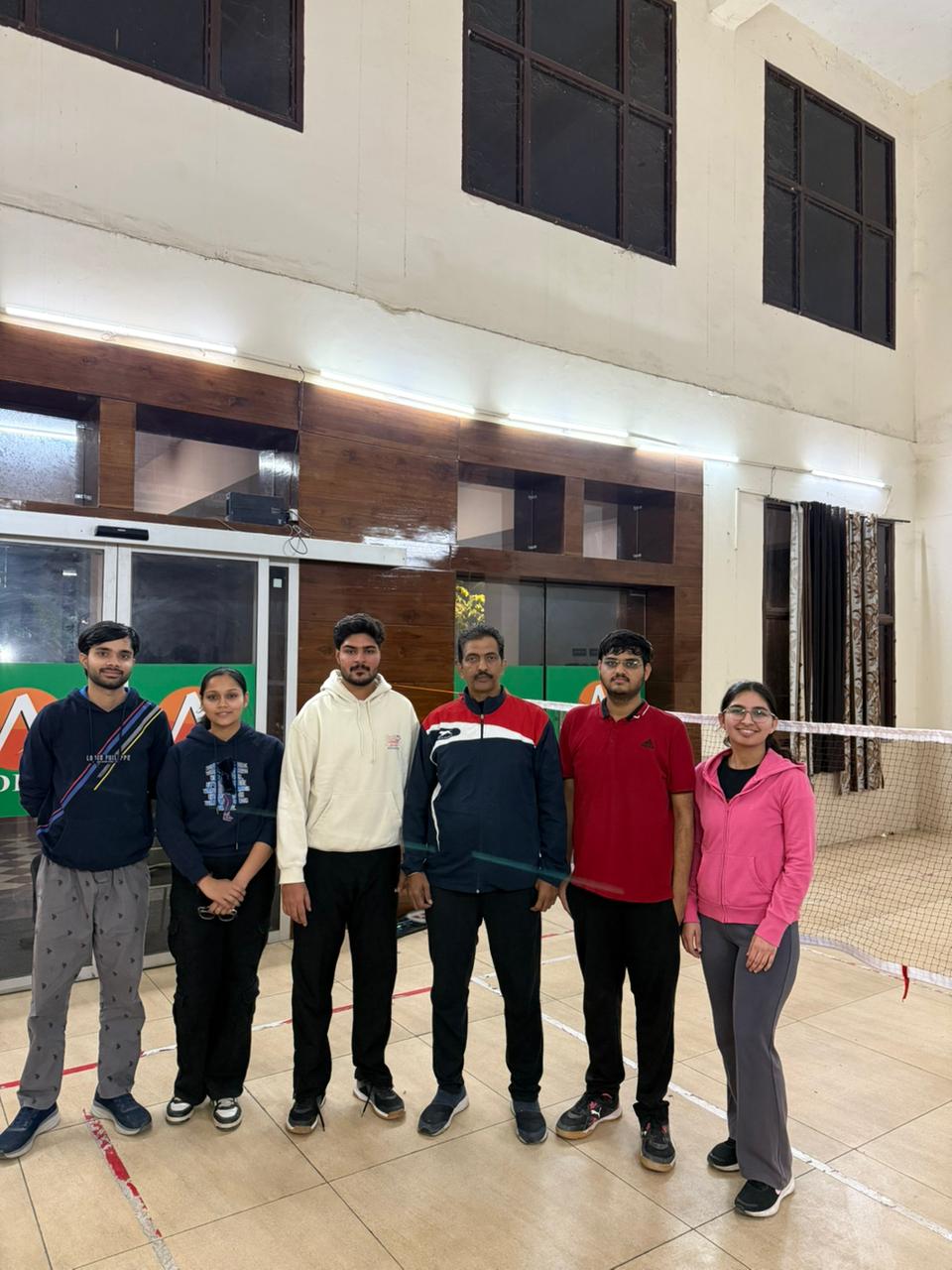 Badminton Mixed Doubles Winners Aryan And Minali