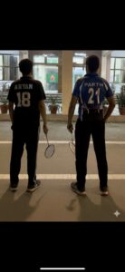 Mens Badminton Singles winners