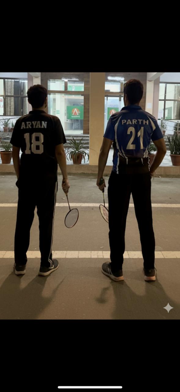 Mens Badminton Singles winners