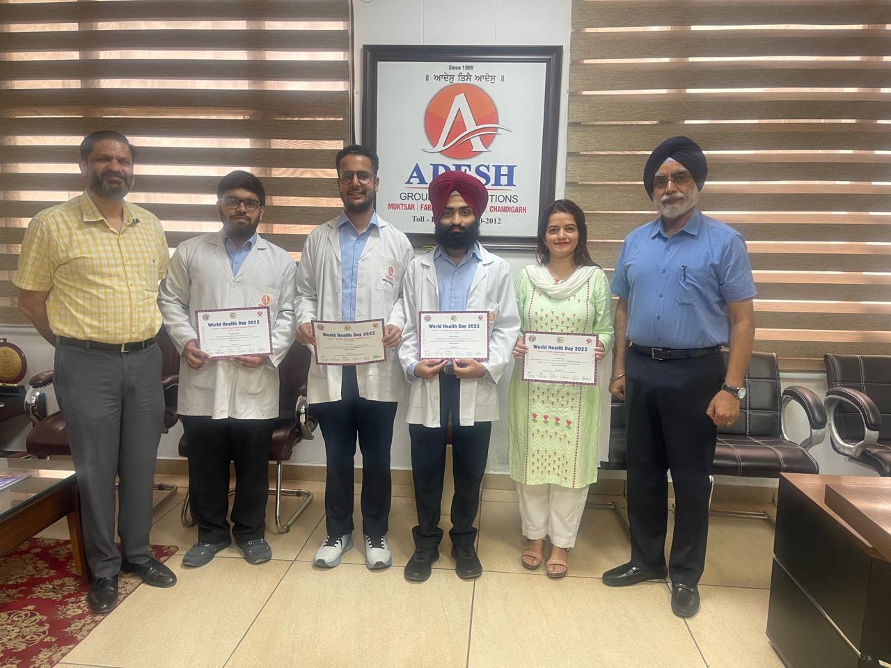 IAPSM World Health Day Quiz: A Proud Moment for Our College