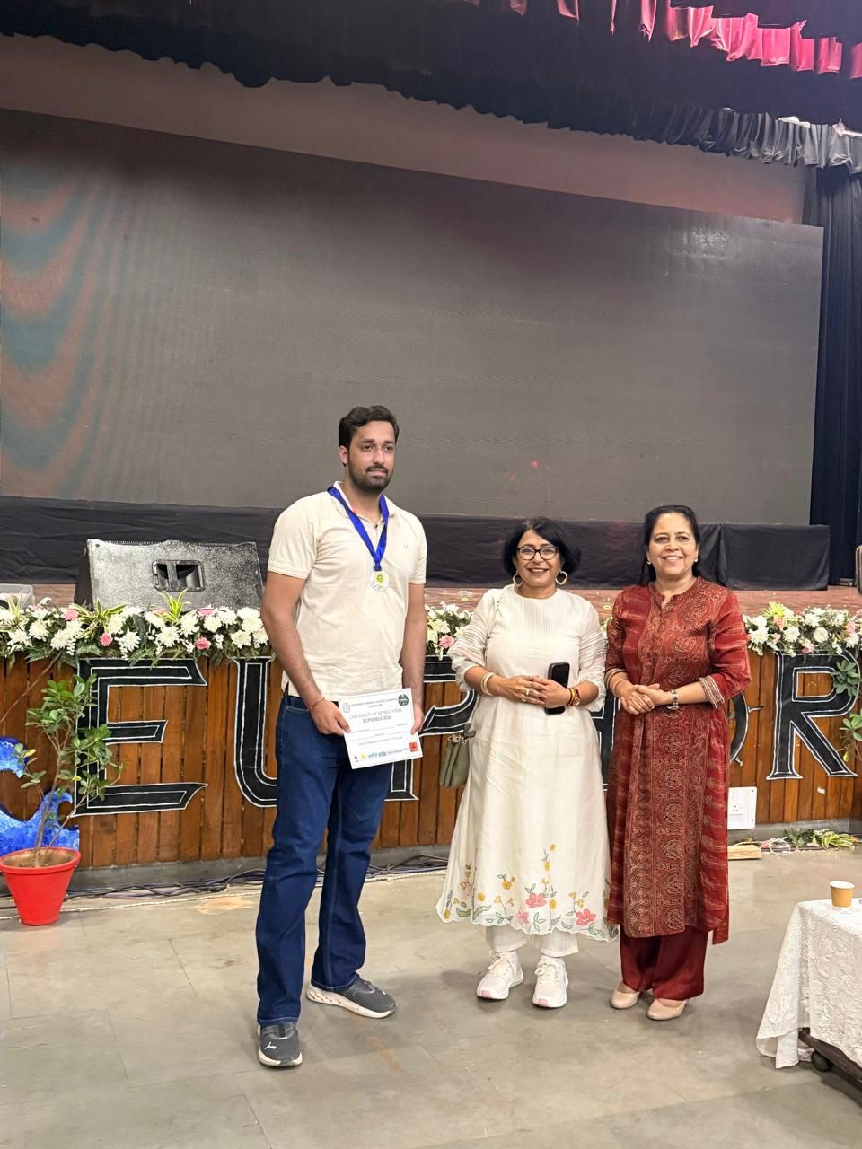 Sarthak Arora Shines as Tennis Runner-Up at Euphoria Chandigarh